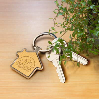 Santo House Keyring