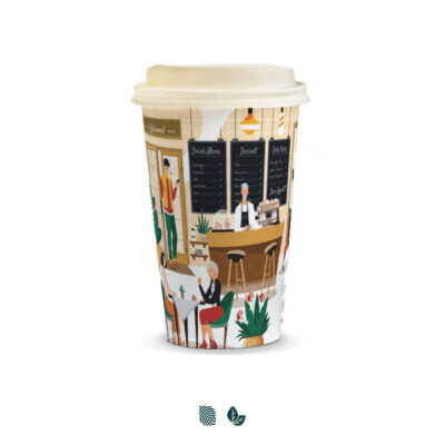 Compostable Paper Cup - 350ml