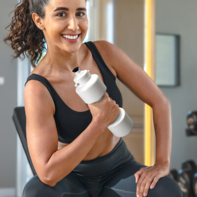 Dumbbell Drink Bottle