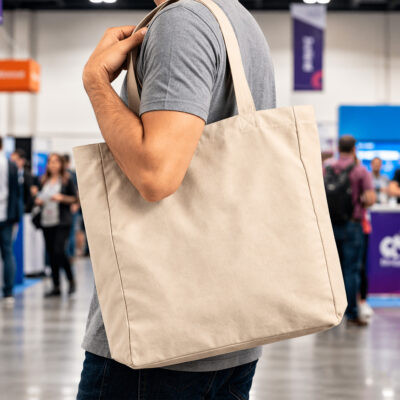 450gsm Victorian Canvas Tote Bag