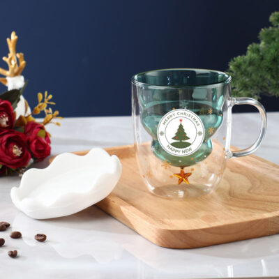 Christmas Tree Double Wall Mug